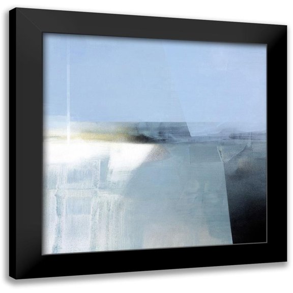 Villafane, Stephane 12x12 Black Modern Framed Museum Art Print Titled - Spatial Composition 26.04.2018