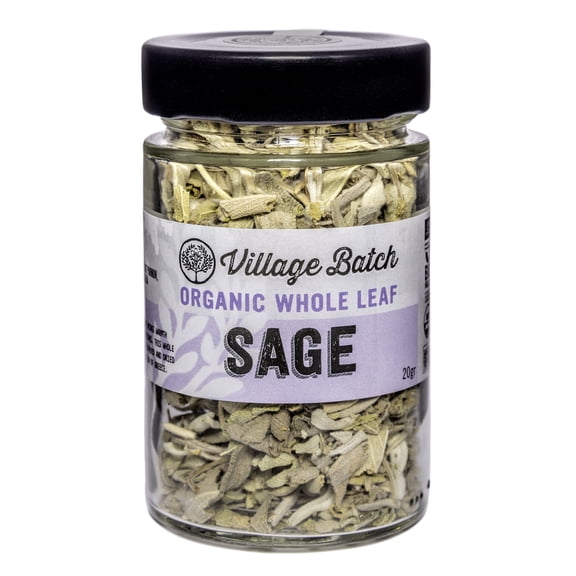Village Batch Organic Whole Leaf Sage 20g