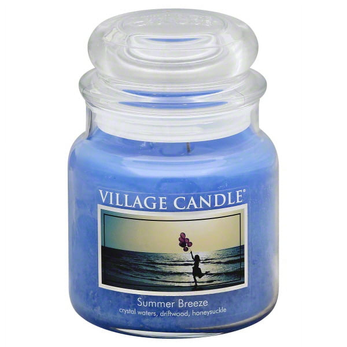 Village Candle Jar, 16Ounce, Summer Breeze (Pack of 3)