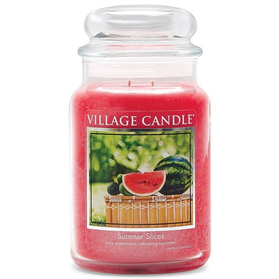 Village Candle Summer Slices Traditions, Large Apothecary Jar