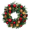 thumbnail image 1 of Village Lighting 30 in. Pre-Lit LED Wreath - Christmas Classic, 1 of 9