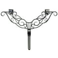 thumbnail image 1 of Village Lighting Adjustable Wreath Hanger - Antler (Black), 1 of 9
