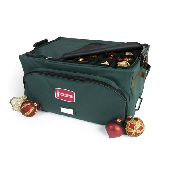 TreeKeeper Three Tray Ornament Storage Bag w/ Front Pocket