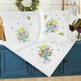 thumbnail image 1 of Village Linens™ Tulip & Daffodil Spray Set Stamped Embroidery, 1 of 1