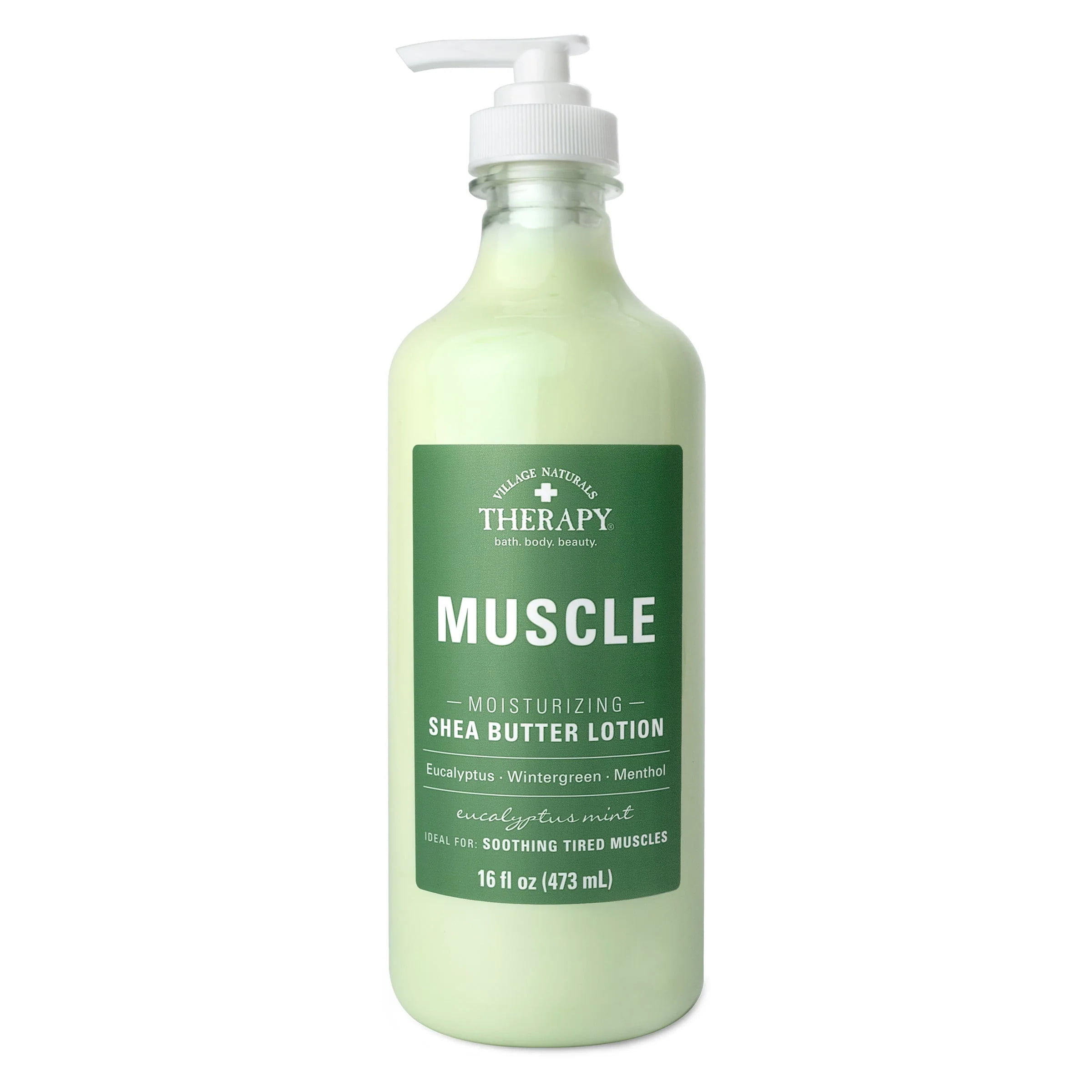 Village Naturals Therapy Muscle Relief Lotion For Aches & Pains