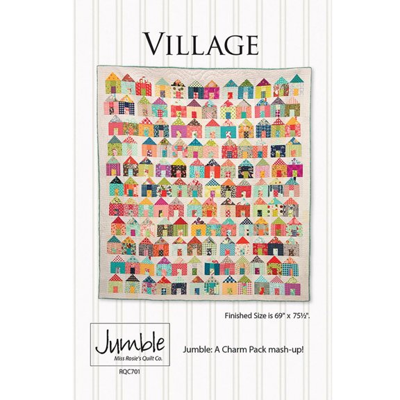 Village Quilt Pattern by Miss Rosie's Quilt Co