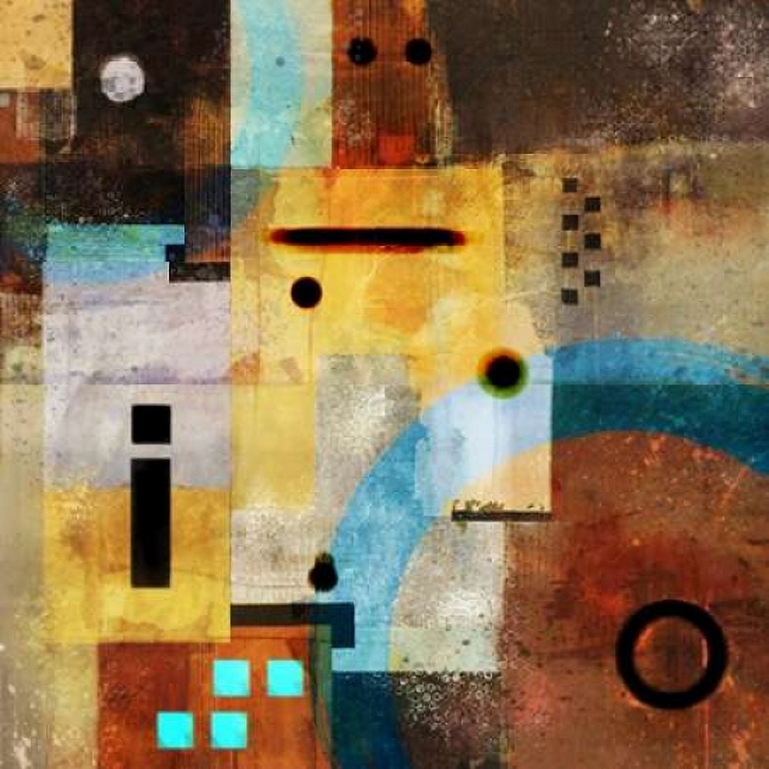 Village Story 1 Canvas Art - Ken Roko (24 x 24)
