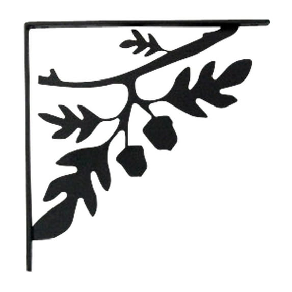 Village Wrought Iron Acorn Home D�cor - Shelf Brackets Small
