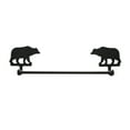 thumbnail image 1 of Village Wrought Iron Bear  Bath Accessories  - Towel Bar Small, 1 of 2