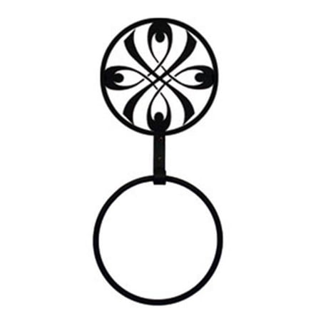 Village Wrought Iron Bow Towel Ring