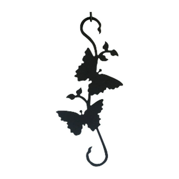 Village Wrought Iron Butterfly Threaded Mounting - S-Hook
