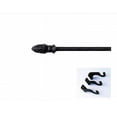 thumbnail image 1 of Village Wrought Iron CUR-138-35-S Remington Curtain Rod - SM (Hardware is INCLUDED), 1 of 2