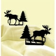 thumbnail image 1 of Village Wrought Iron CUR-TB-22 Moose & Pine Tie Backs, 1 of 1