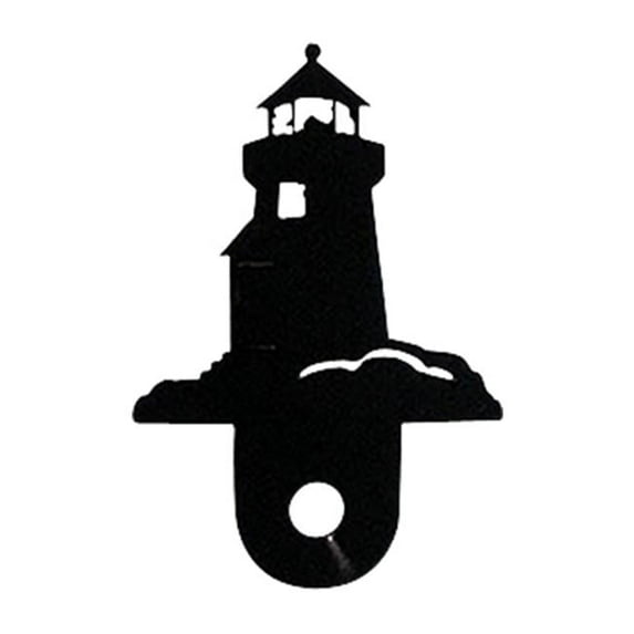 Village Wrought Iron DHK-10 Lighthouse Door Silhouette