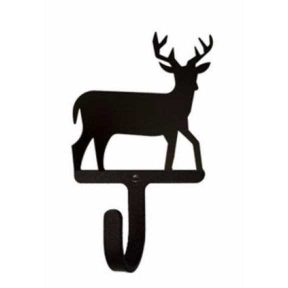Village Wrought Iron Deer Wall Hook - Small