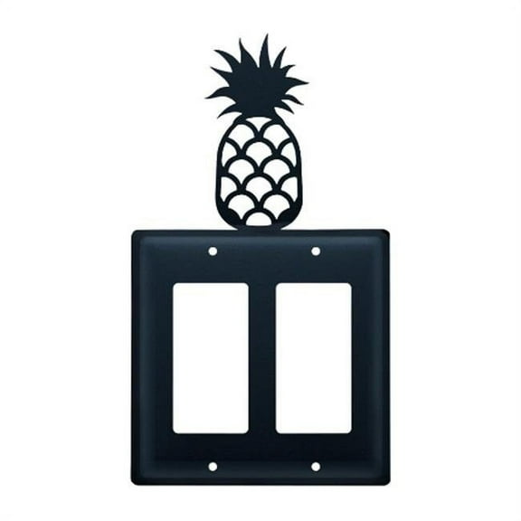 Pineapple Double GFI Cover