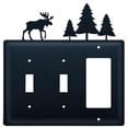 thumbnail image 1 of Village Wrought Iron ESSG-22 Switch Cover Triple - Trees, 1 of 2