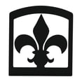 thumbnail image 1 of Village Wrought Iron Fleur-de-lis - Metal Coated Napkin Holder, 1 of 2