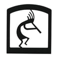 thumbnail image 1 of Village Wrought Iron Kokopelli - Metal Coated  Napkin Holder, 1 of 2