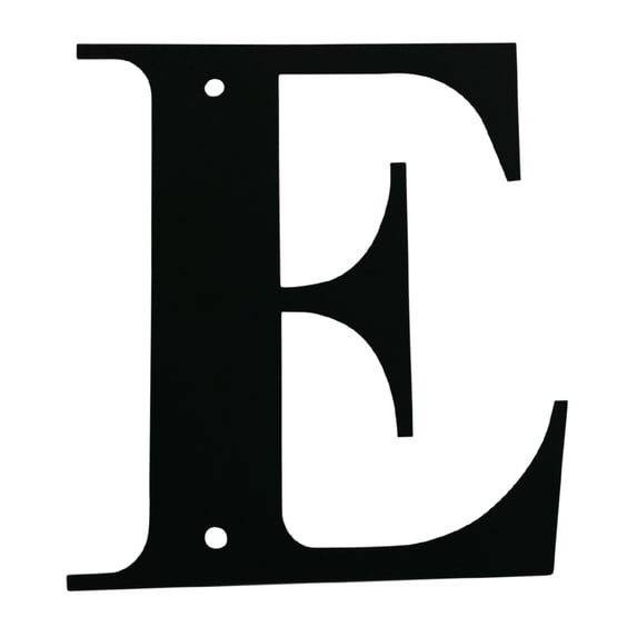 Beautifully Crafted Wrought Iron Letters - Perfect for Home, Business, or Mailbox Decor (16 3/8" W x 18" H)