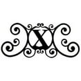 thumbnail image 1 of House Plaque Letter X, 1 of 1