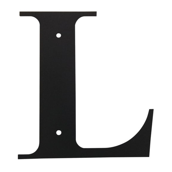 Village Wrought Iron Letter L Charming Home Decor Small