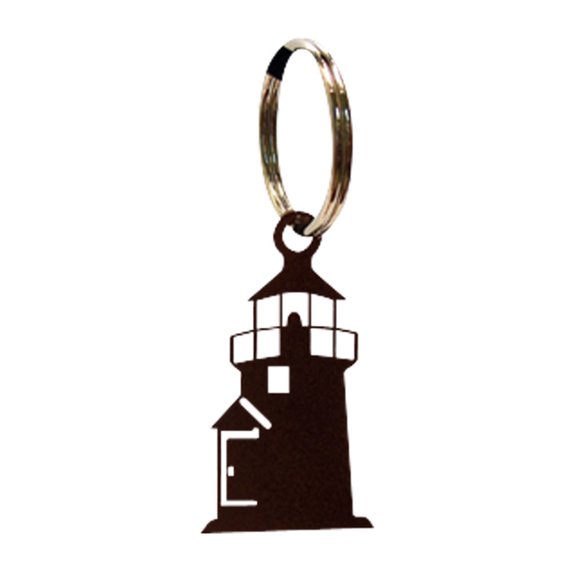 Village Wrought Iron Lighthouse Home Furnishing Metal Key Ring - Key Chain