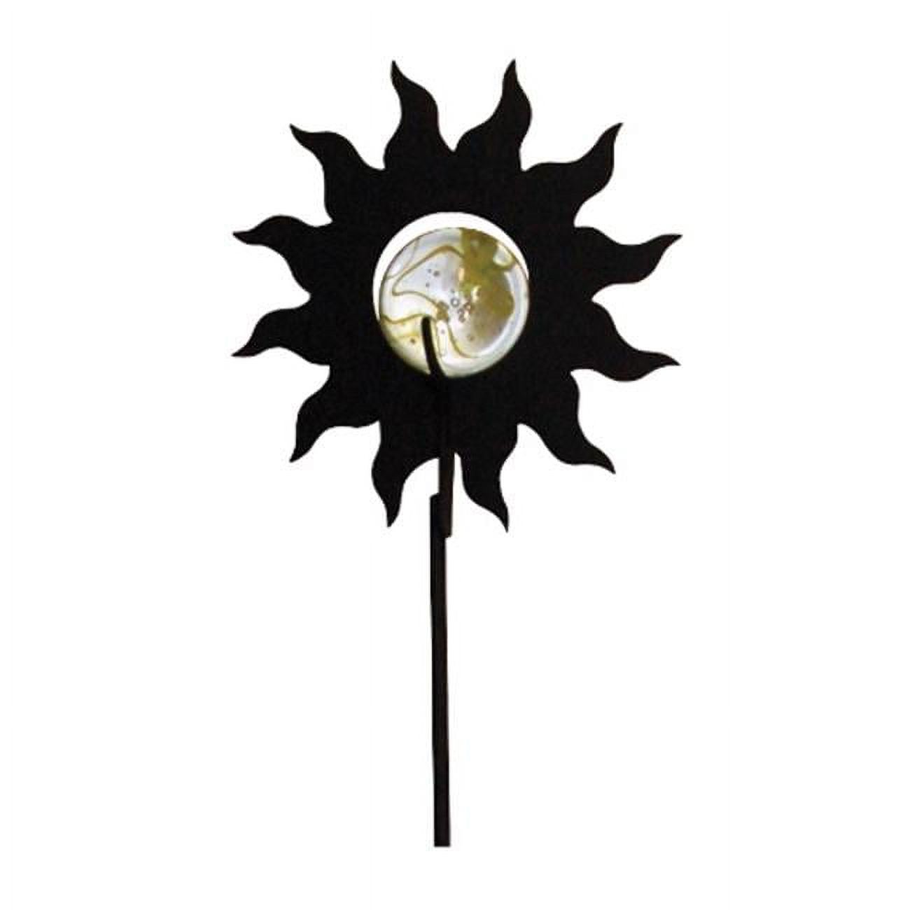 Village Wrought Iron MGS-97 Sun Marble Garden Stake - image 1 of 1