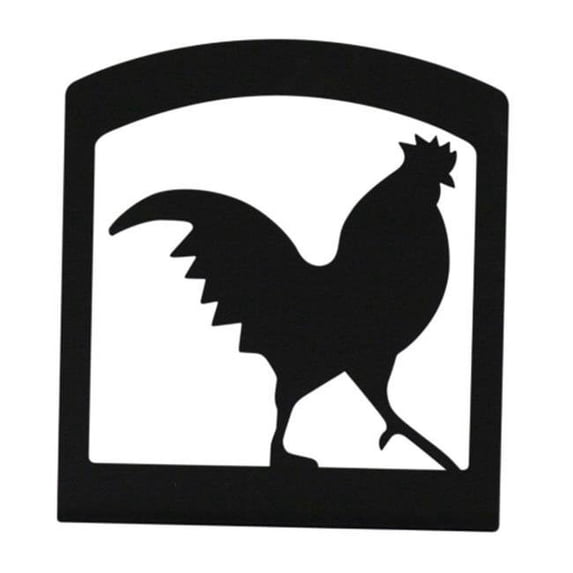 Village Wrought Iron NH-1 Rooster Napkin Holder