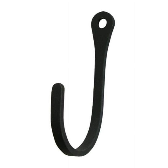 Village Wrought Iron Narrow Silhouette Wall Hook