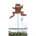 thumbnail image 1 of Frog Rusted Garden Stake, 1 of 4