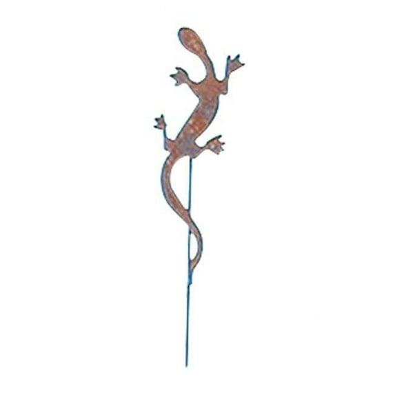 Salamander - Rusted Garden Stake
