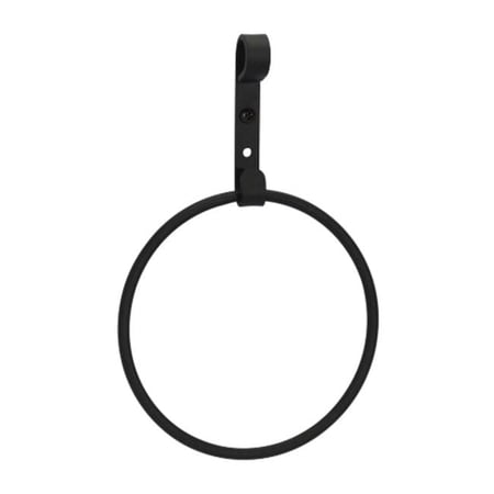 Village Wrought Iron TBR-87 Plain Towel Ring