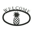 thumbnail image 1 of Village Wrought Iron WEL-44-L Large Pineapple Welcome Sign, 1 of 2