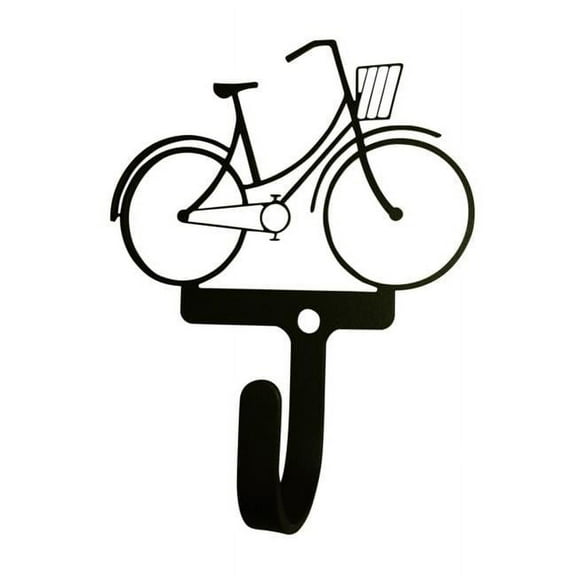 Village Wrought Iron WH-301-S Bicycle Womans & Girls Wall Hook, Small