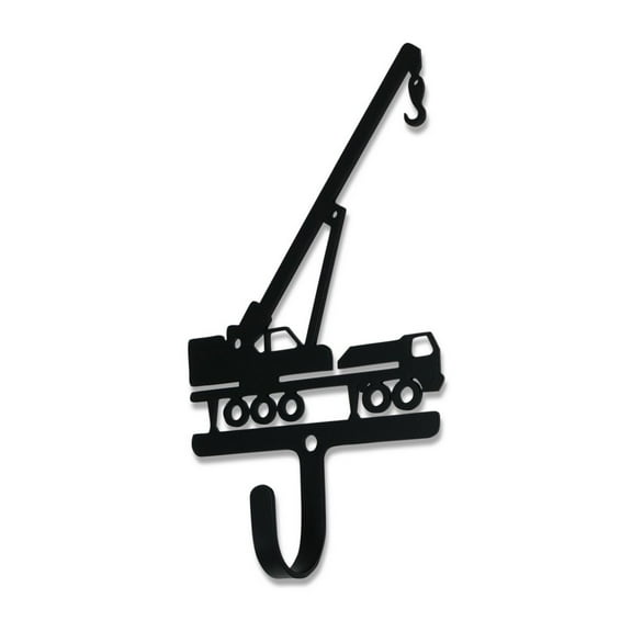 Village Wrought Iron WH-368-S Construction Crane Wall Hook - Small