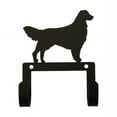 thumbnail image 1 of Wall Hook with Golden Retriever Dog Metal Accent, Black, 1 of 2