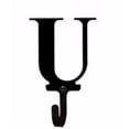 thumbnail image 1 of Village Wrought Iron WH-U-S Letter U - Wall Hook Small, 1 of 2