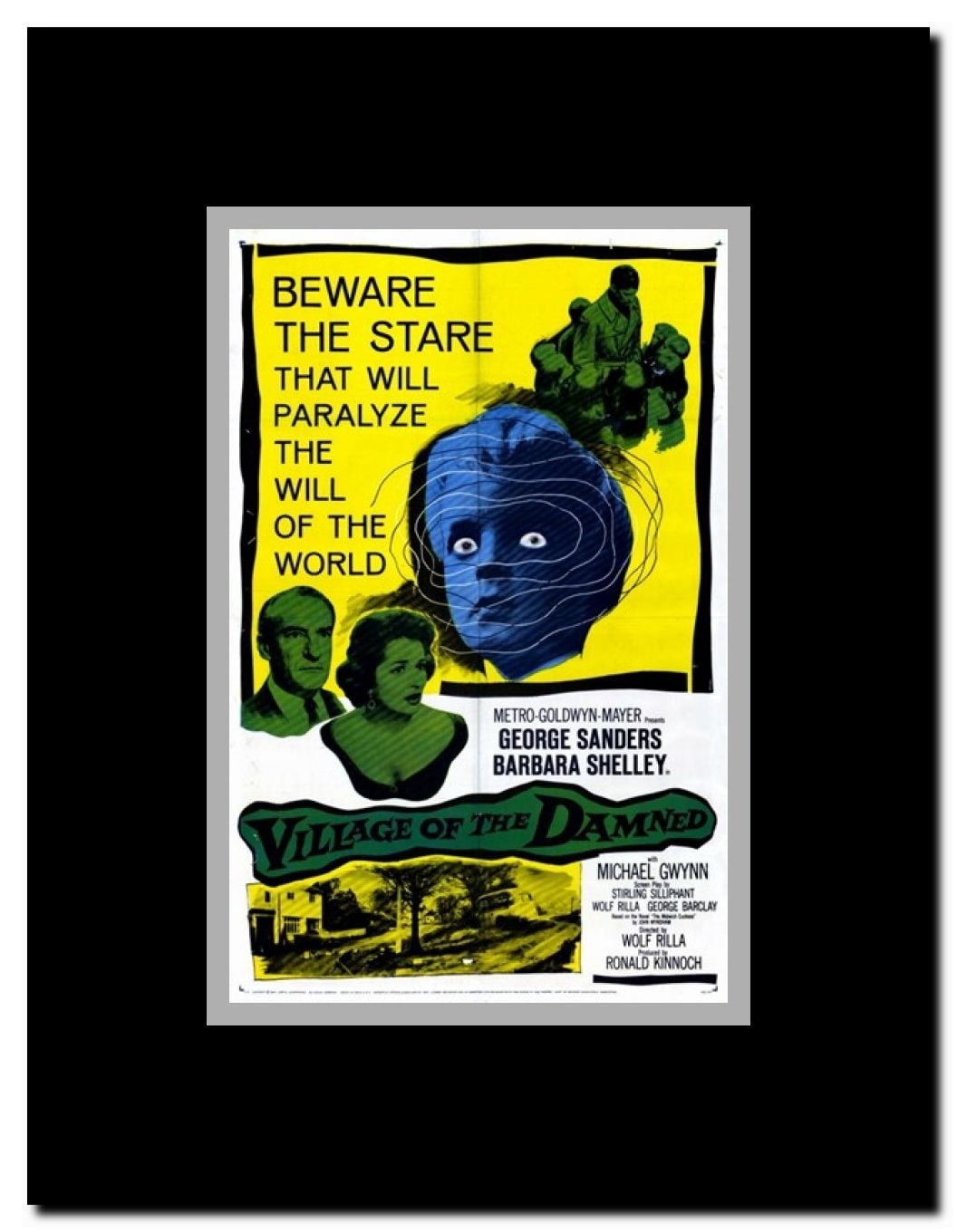 Village of the Damned Framed Movie Poster