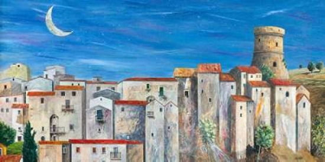 Villaggio silenzioso Canvas Art - Donato Larotonda (10 x 20)