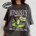 thumbnail image 1 of Villain Assistant Comfort Colors T-Shirt, Kingsley the Frog Halp Shirt, Villain Lover Tee, Funny Gift For Romantasy Book Lover, 1 of 5