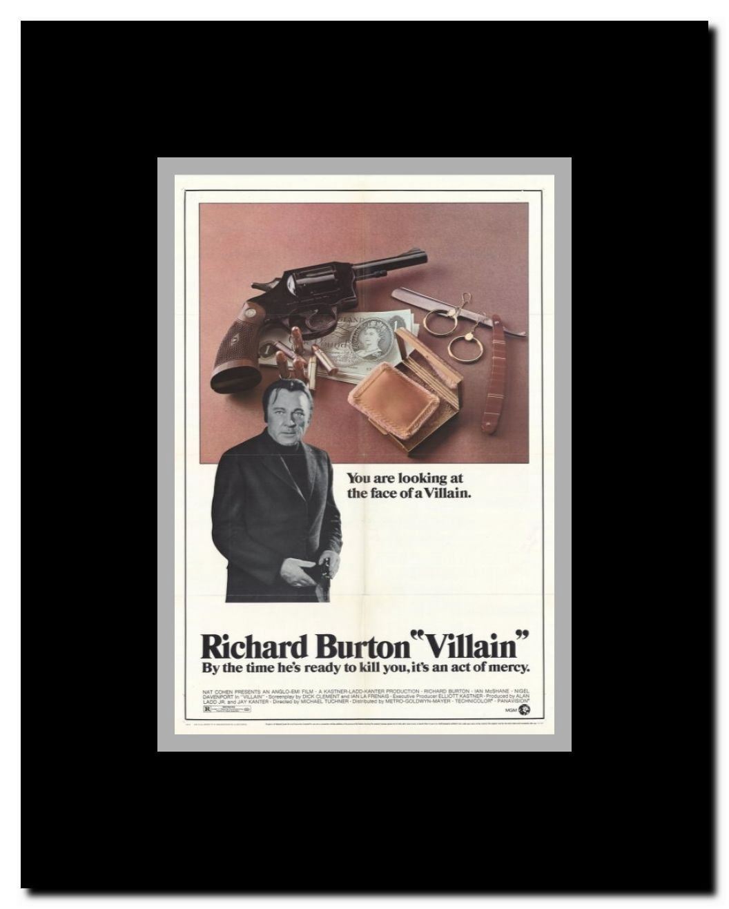 Villain Framed Movie Poster
