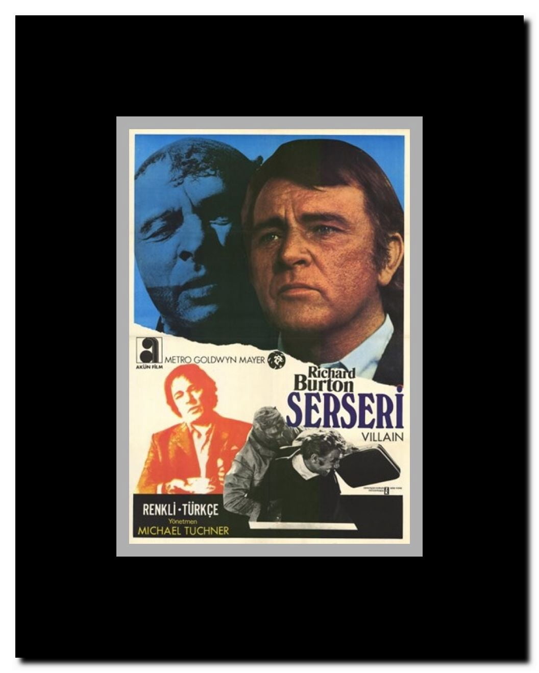 Villain Framed Movie Poster