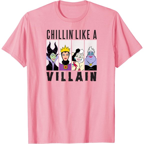 Villain Group Ursula Evil Queen Cruella Maleficent DTG Print Unisex T-Shirt
