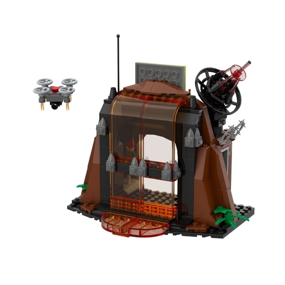 Brick Loot Villain Lair Brick Set