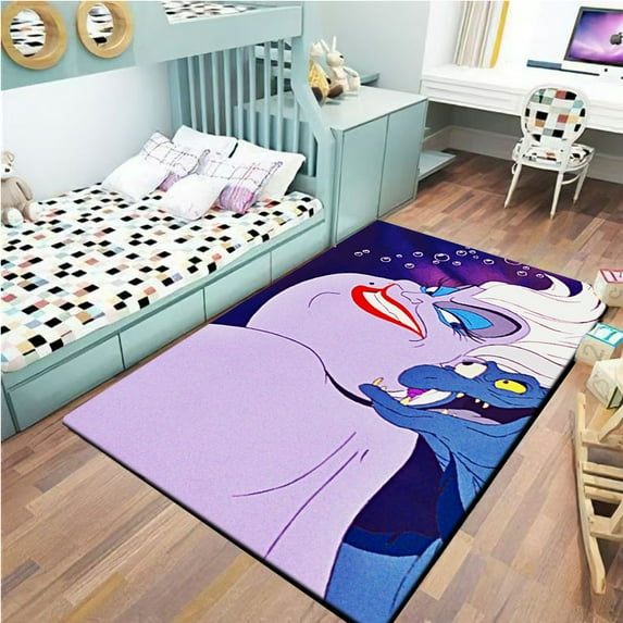 Villains Indoor Door Mat, Flannel Floor Area Rug For Living Room, or Bathroom, Non-Slip Doormat, Villains Home Decor Rug Gifts