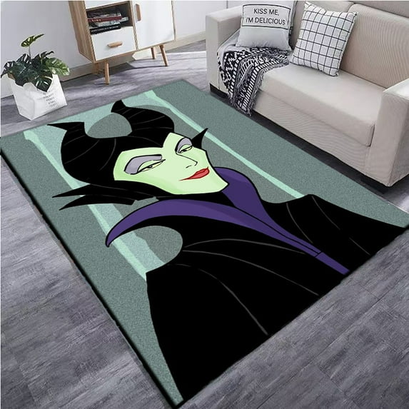 Villains Indoor Door Mat, Flannel Floor Area Rug For Living Room, or Bathroom, Non-Slip Doormat, Villains Home Decor Rug Gifts