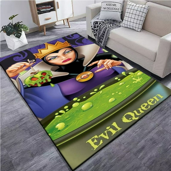Villains Indoor Door Mat, Flannel Floor Area Rug For Living Room, or Bathroom, Non-Slip Doormat, Villains Home Decor Rug Gifts