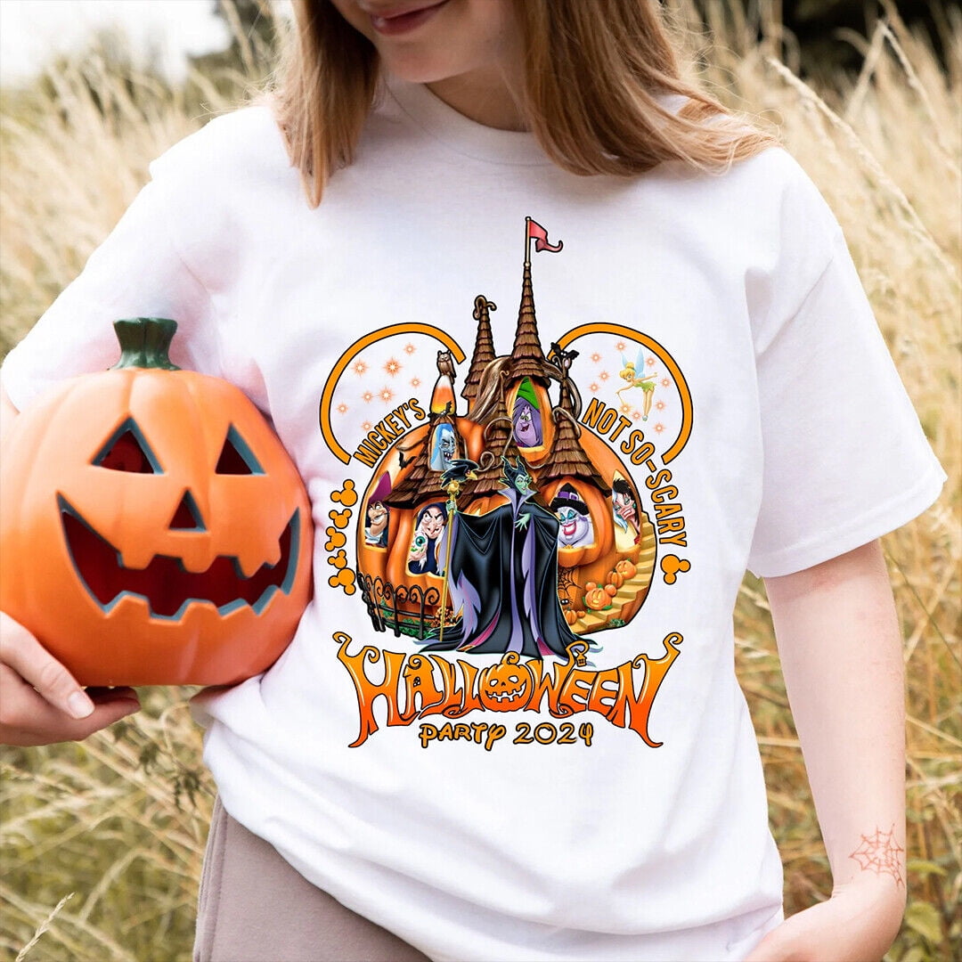 Villains Maleficent Mickey's Not So Scary Halloween Party 2024 Tshirt