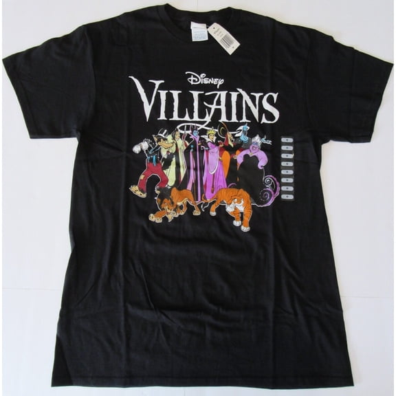 Villains T Shirt Medium Black Size M T Shirt